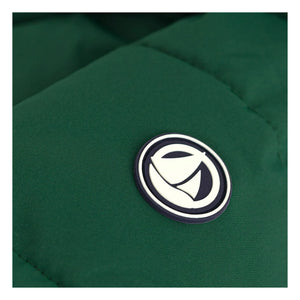 Petit Bateau - Abrigo Acolchado | Verde Cromo