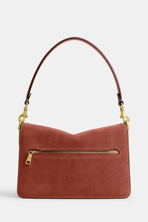 Bolso de hombro Coach de gamuza Suade Chain Tabby