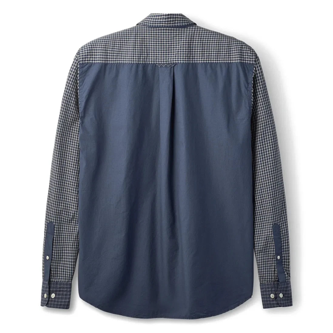 Forét - Camisa Scout de Popelín de Algodón Orgánico | Azul marino