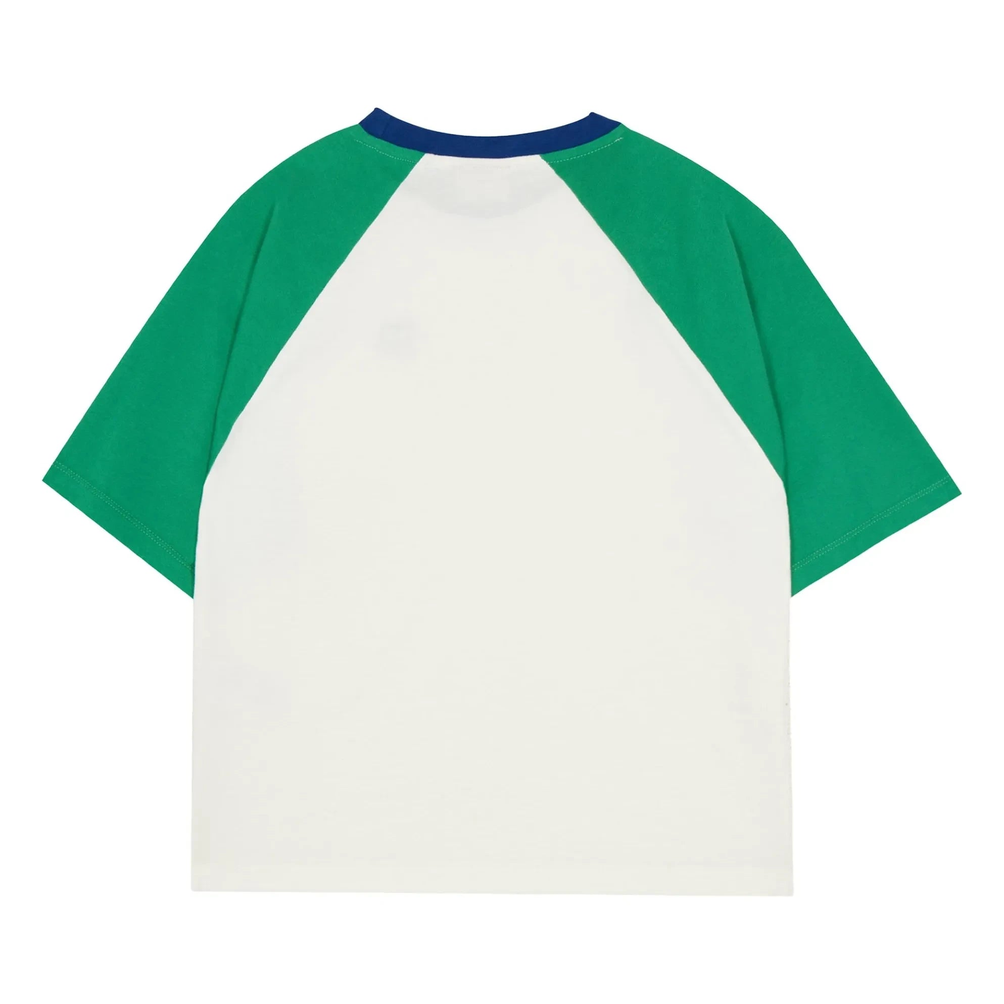 Camiseta de bloques de color oversize The Campamento | Crudo