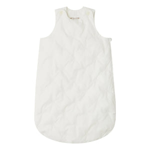 Bonpoint - Saco de dormir de algodón orgánico Cerises Joujou | Blanco