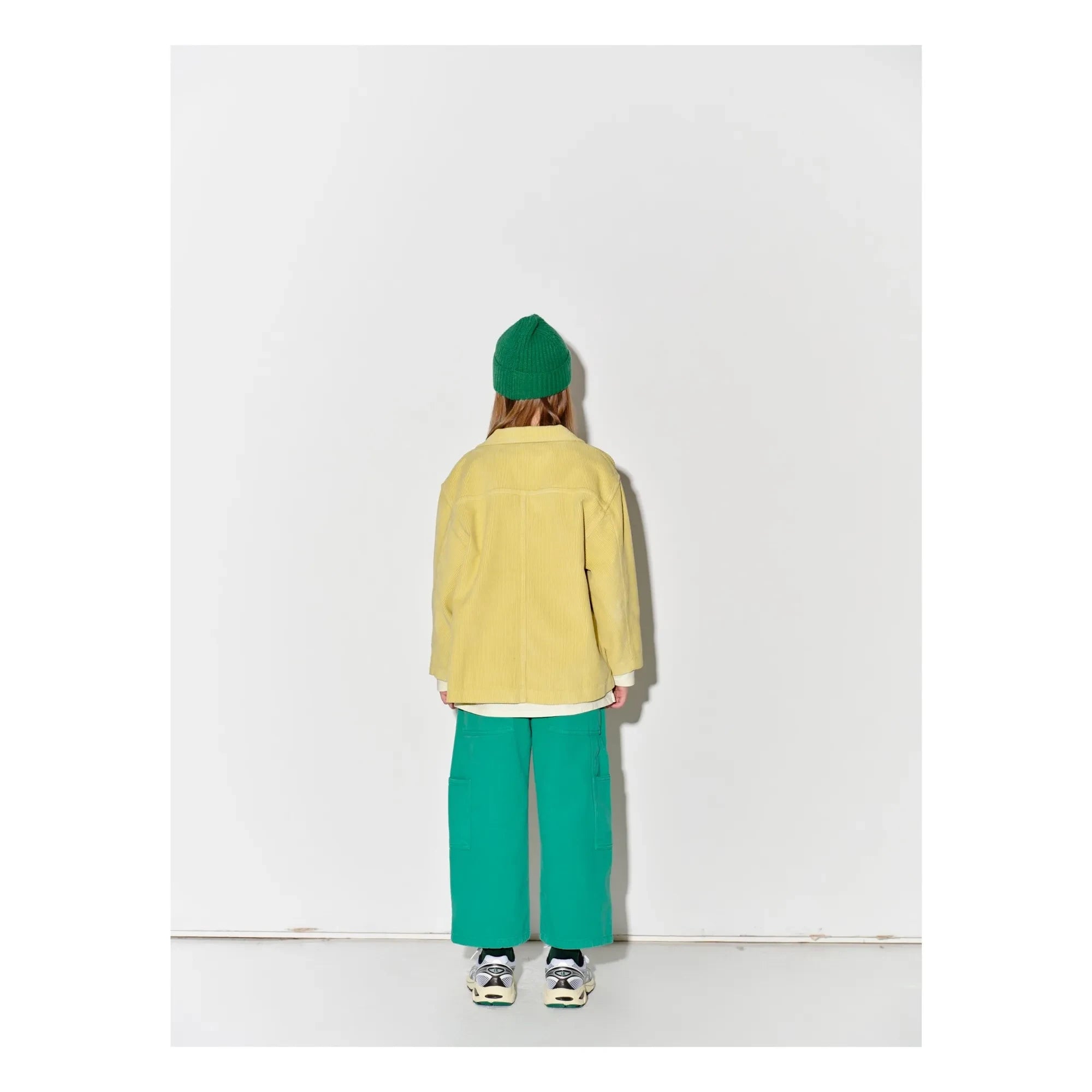 Main Story - Sobrecamisa de pana de algodón orgánico | Amarillo