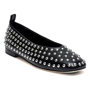 Odare - Bailarinas de piel napa Alba | Negro