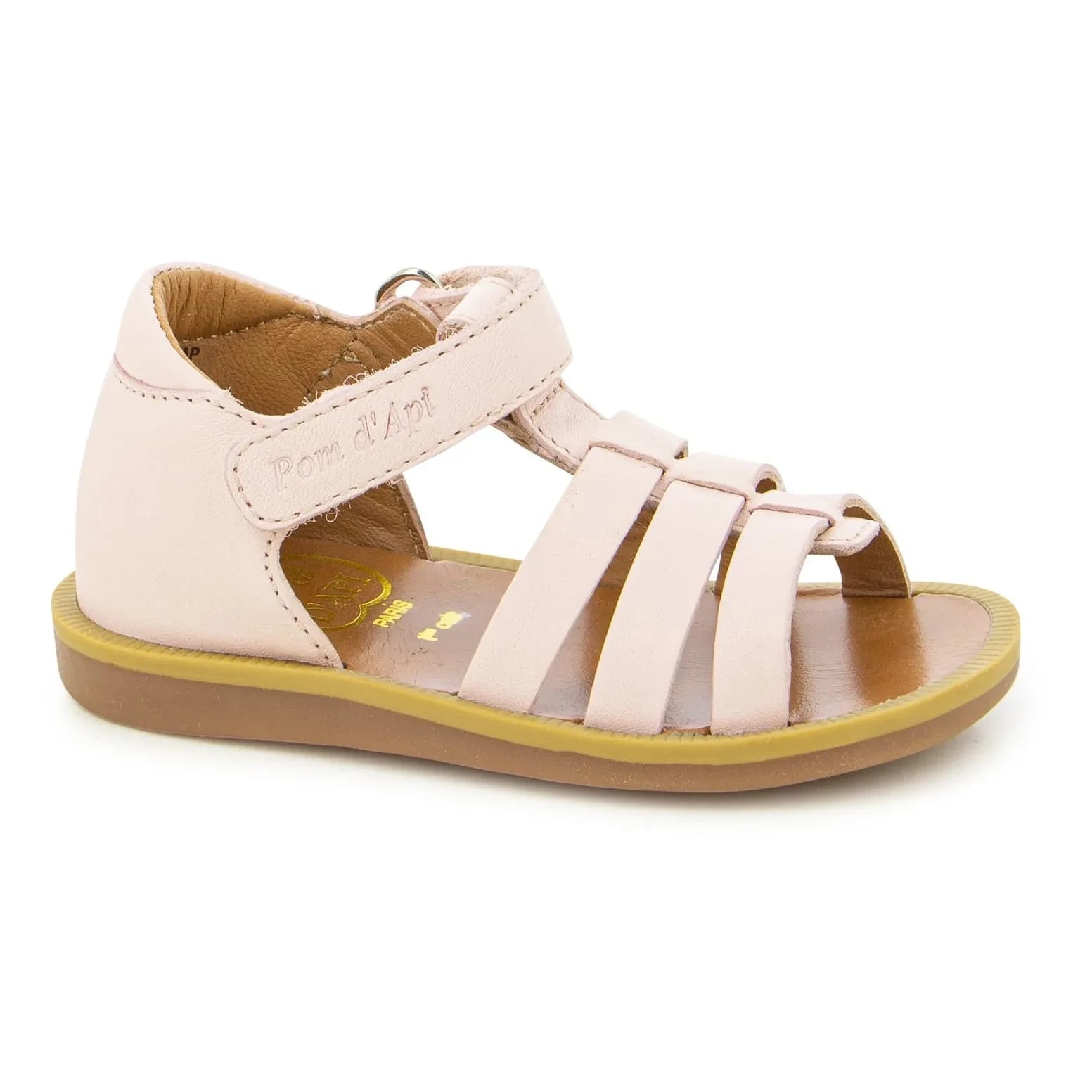 Pom d'Api - Sandalias Poppy con cordones | Rosa claro