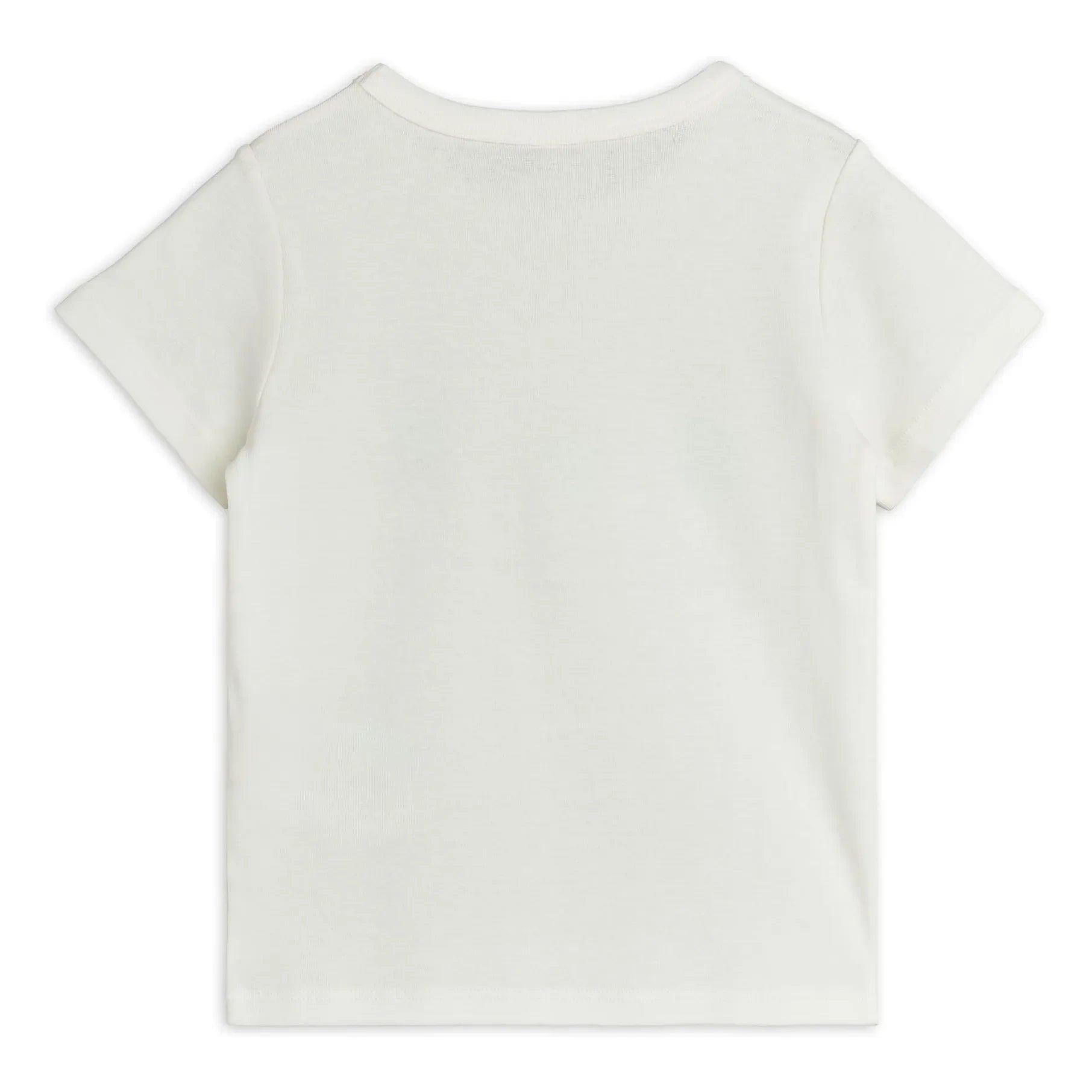 Mini Rodini - Camiseta animal de algodón orgánico | Blanco