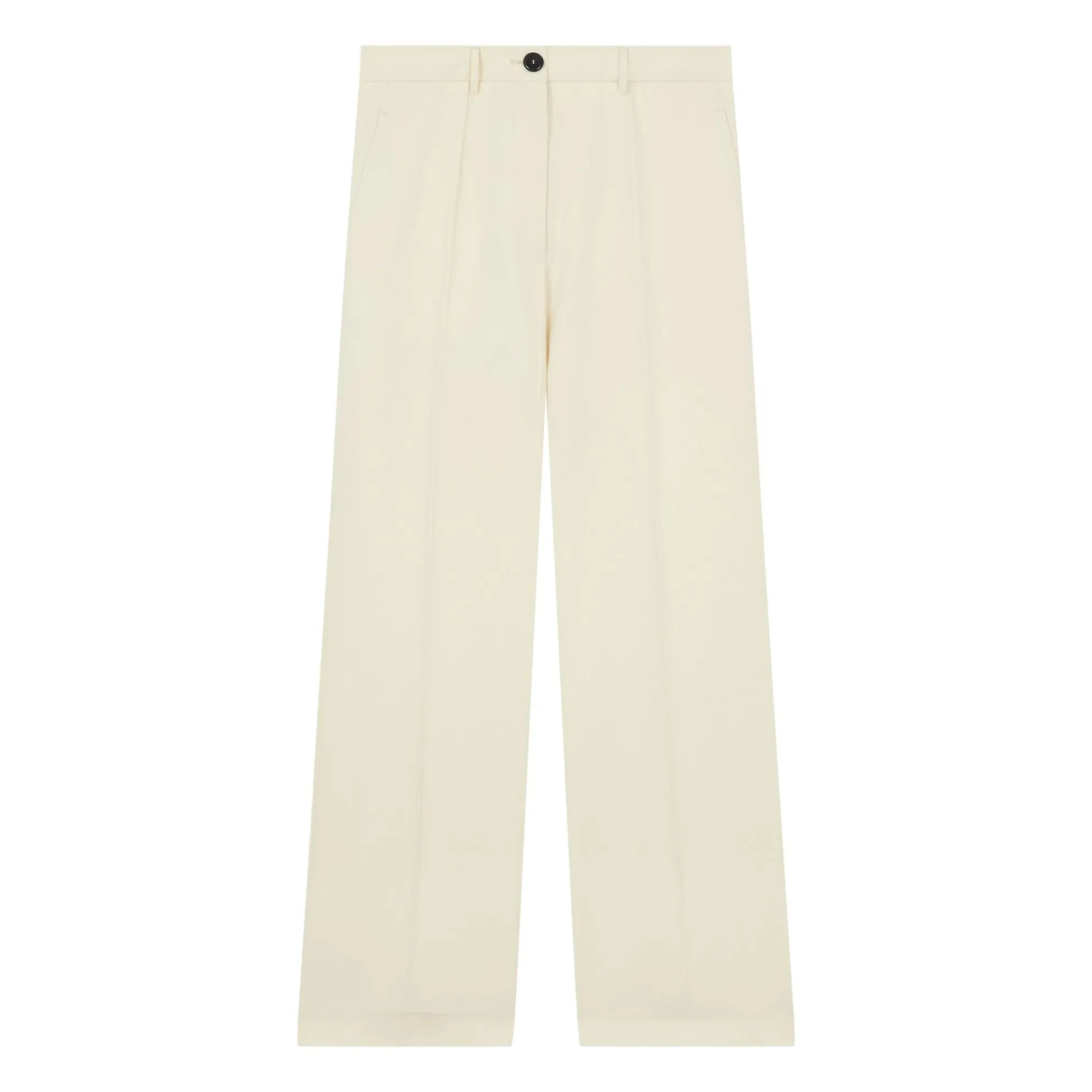 Pomandère - Pantalones de algodón y lino | Beige