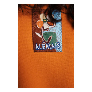 Alémais - Polo de lana Claudia | Bordo
