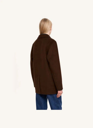 Vanessa Bruno - Marc Chaqueta de lana reversible | Chocolate