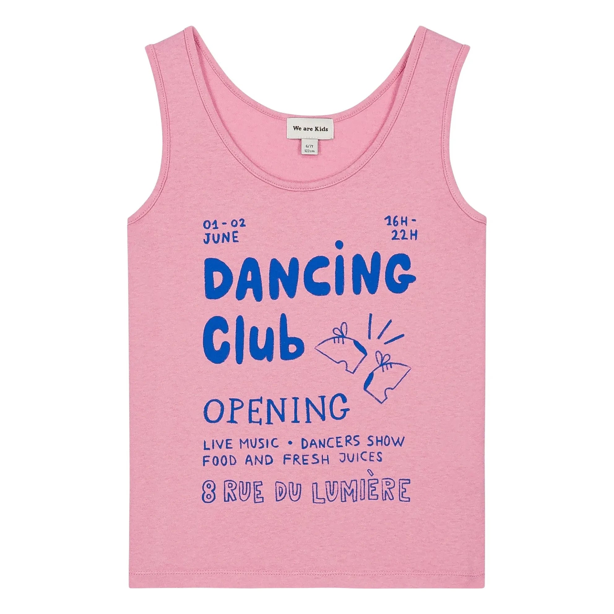We Are Kids - Marcel Dancing Club top de tirantes Algodón orgánico | Rosa
