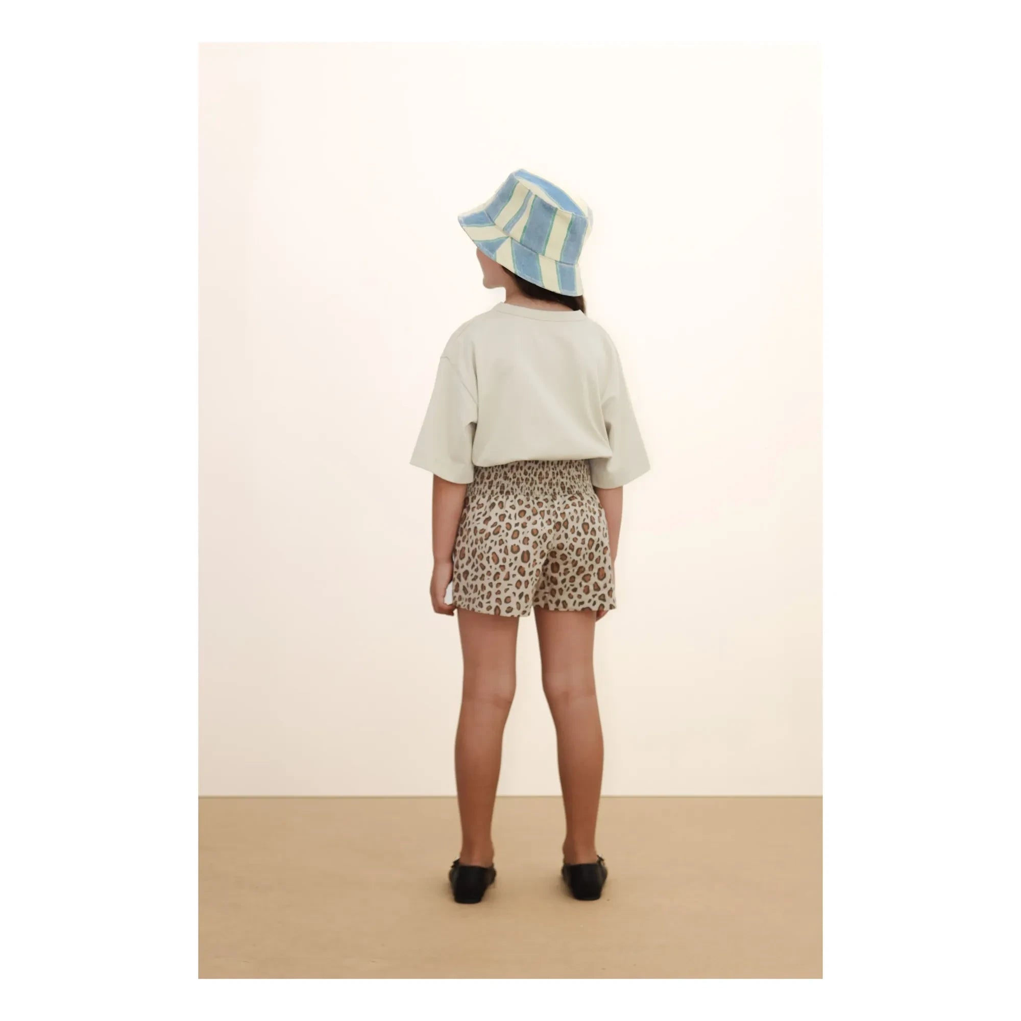 Tinycottons - Pantalones cortos leopardos | Marrón
