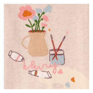 Bonpoint - Jersey de lana teñido con tahini | Beige