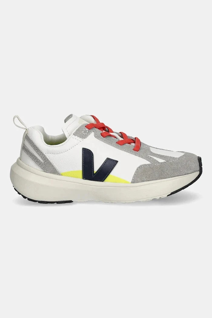 Veja Small Canary Light Zapatillas Deportivas de Cuero para Niños