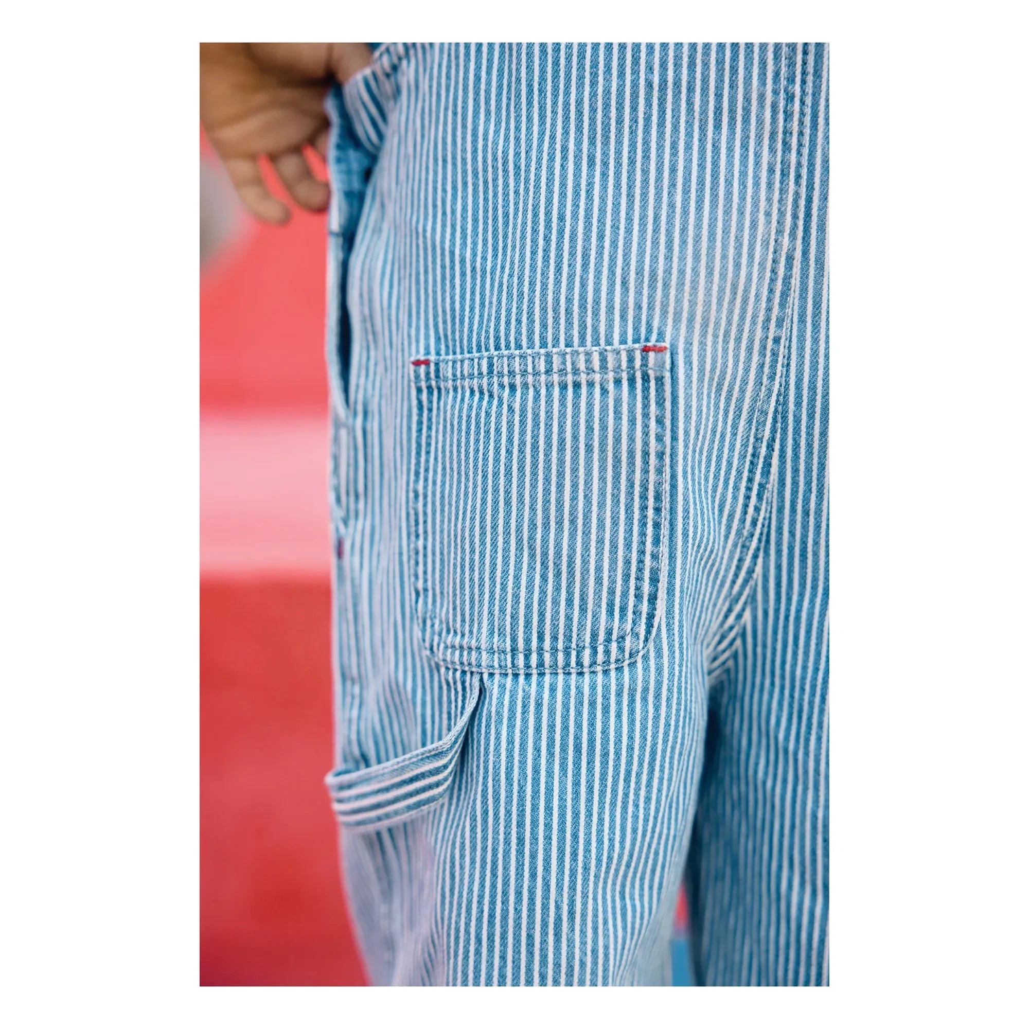 Bonton - Peto rayado Nope | Azul