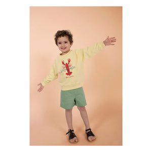 Loir - Sudadera de langosta | Amarillo pálido