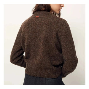 Sessùn - Suéter Silty de lana merino | Gris oscuro