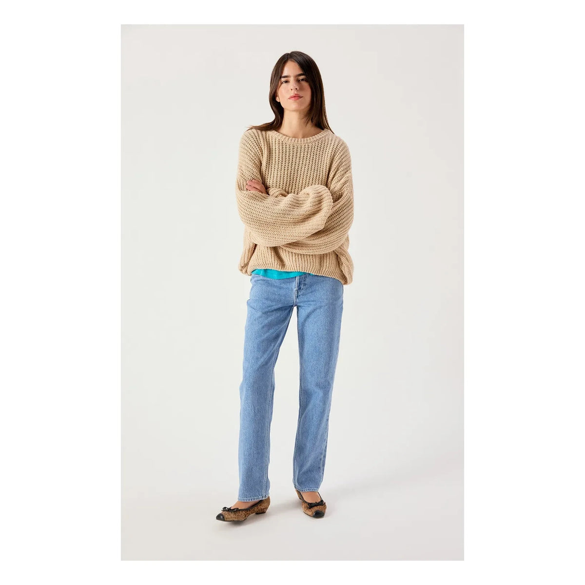 American Vintage - Jersey de lana Cyrow | Beige