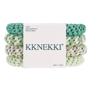 Bon Dep - Set de 4 coleteros Kknekki 65 | Verde almendra