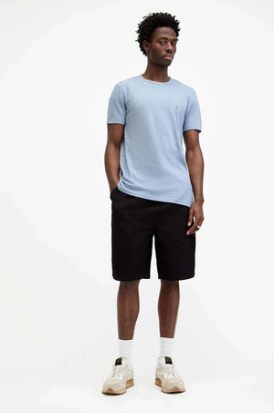 AllSaints - Camiseta Tonic de manga corta con cuello redondo