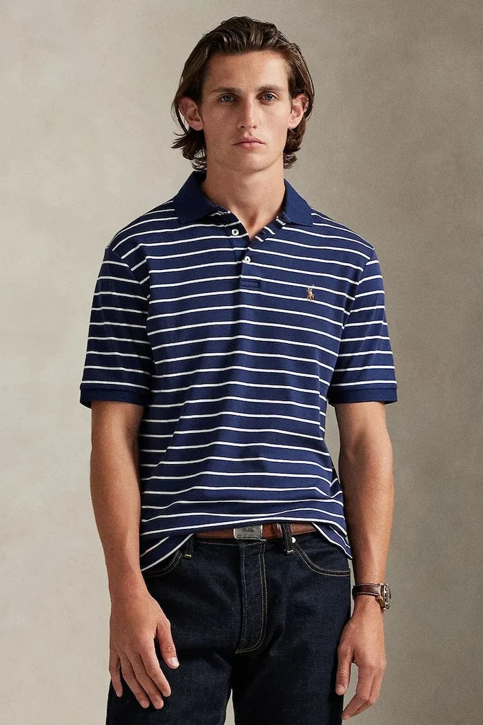 Camiseta de algodón con cuello Polo Ralph Lauren