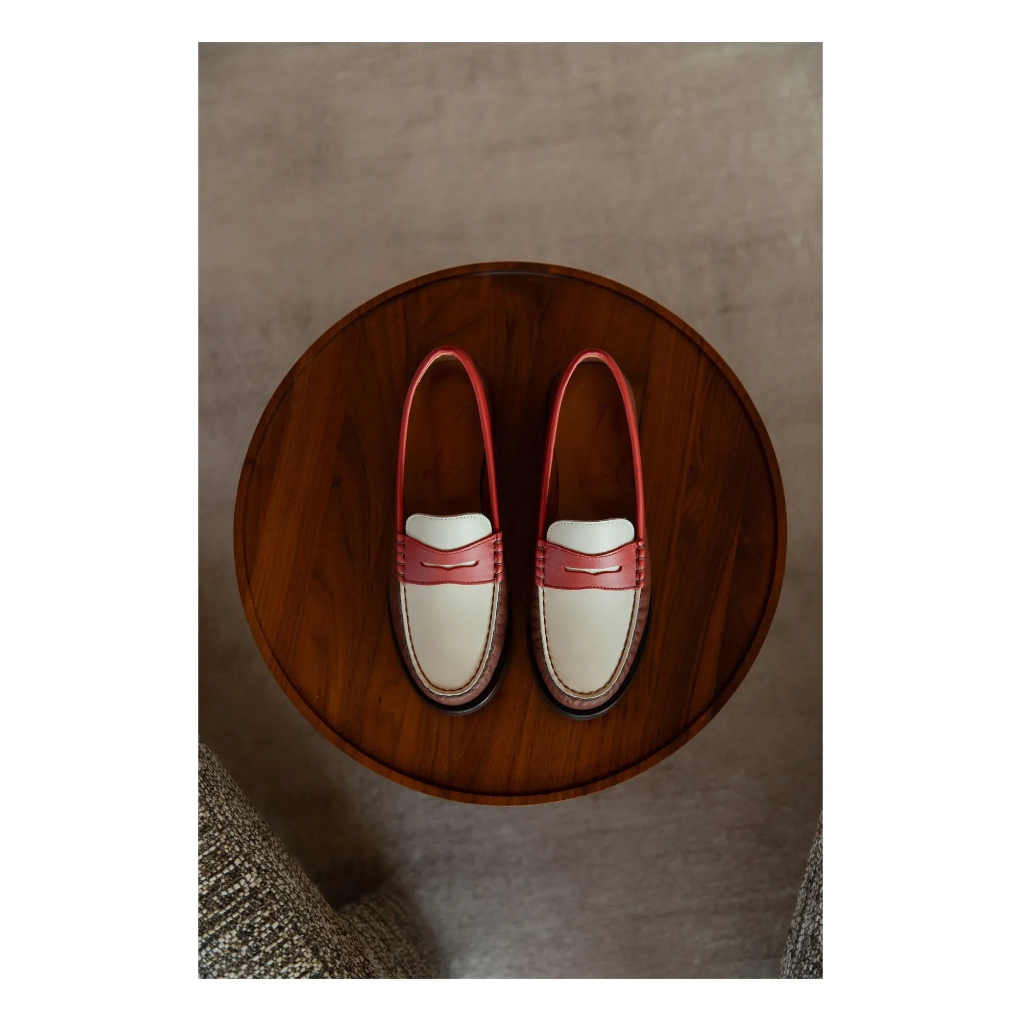 Lachoix - Penny Tricolor Loafer | Marrón