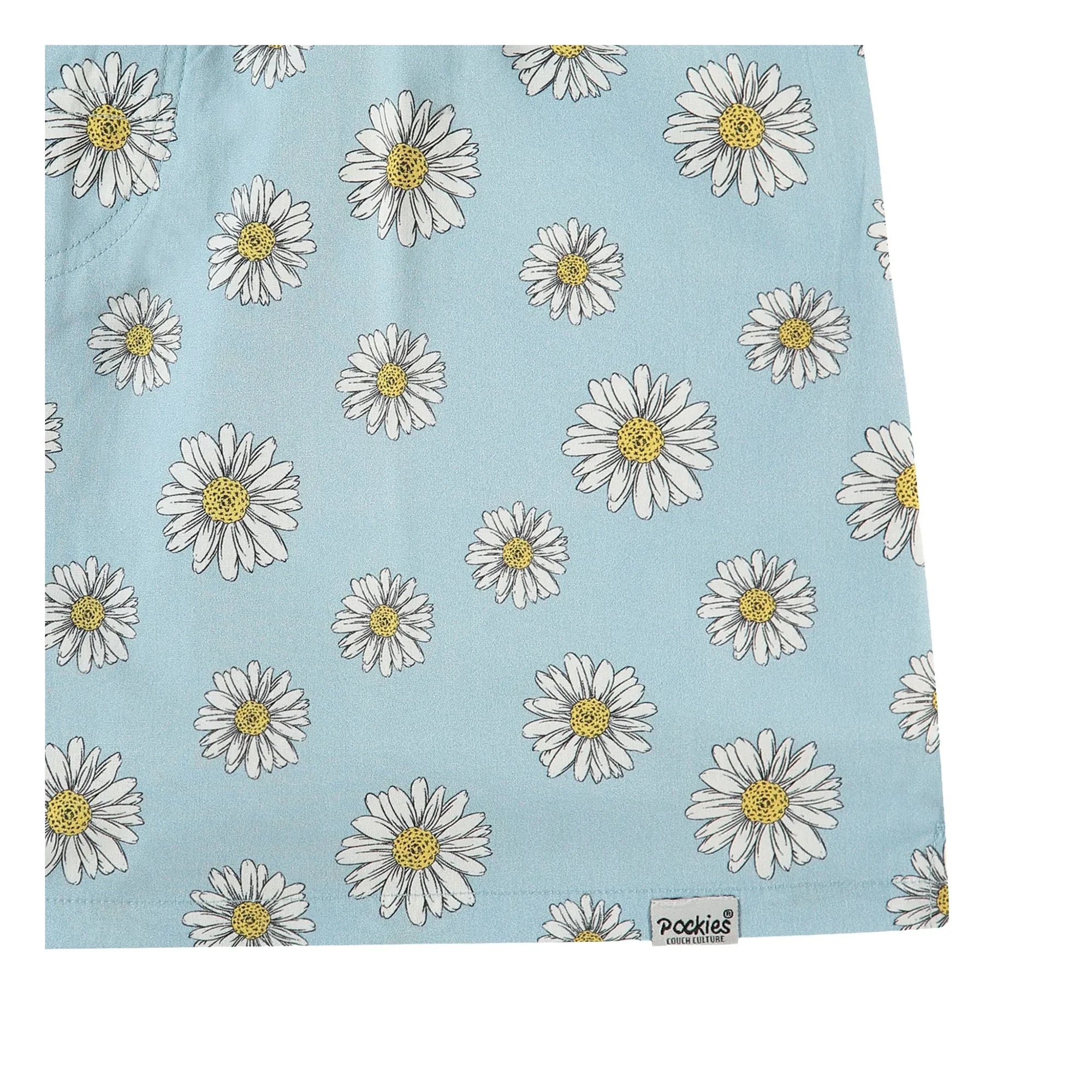 Pockies - Boxer de flores azules | Azul