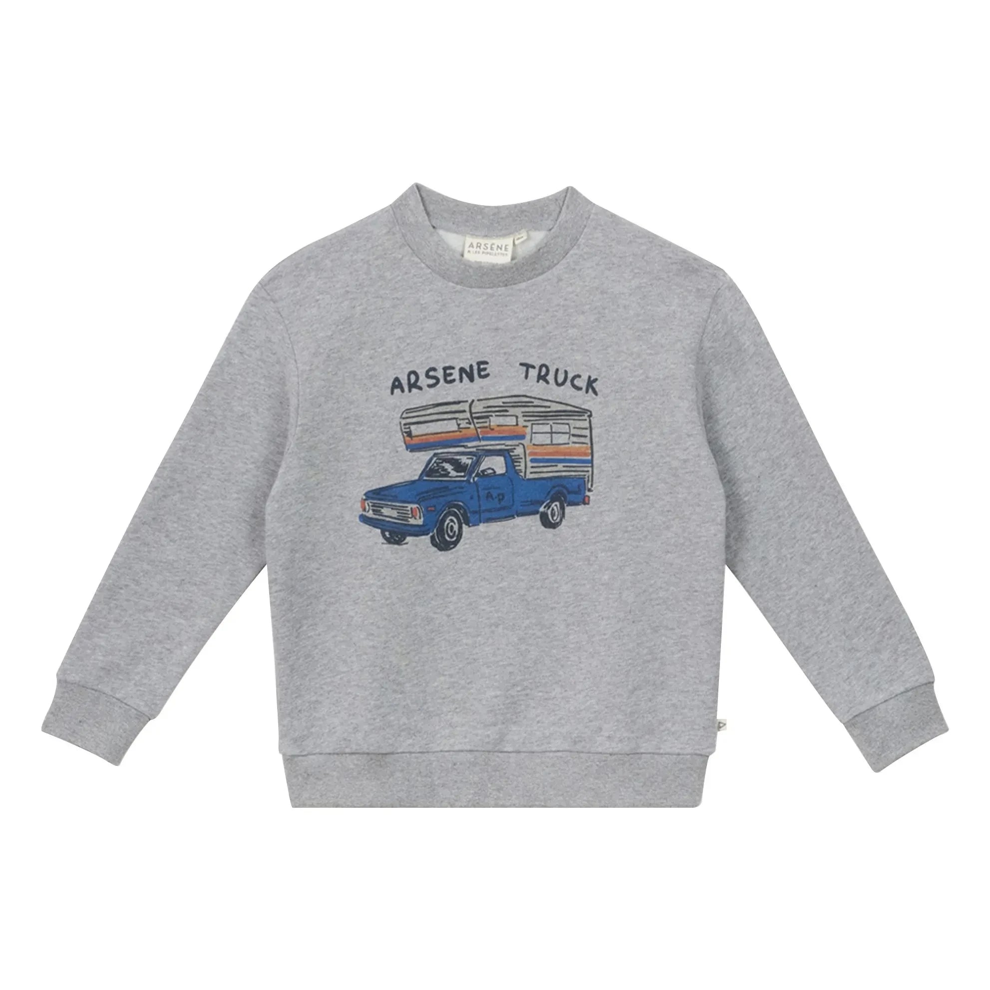 Arsène et Les Pipelettes - Sudadera Gil de algodón orgánico | Gris