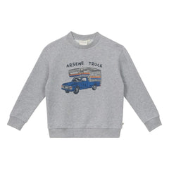 Arsène et Les Pipelettes - Sudadera Gil de algodón orgánico | Gris
