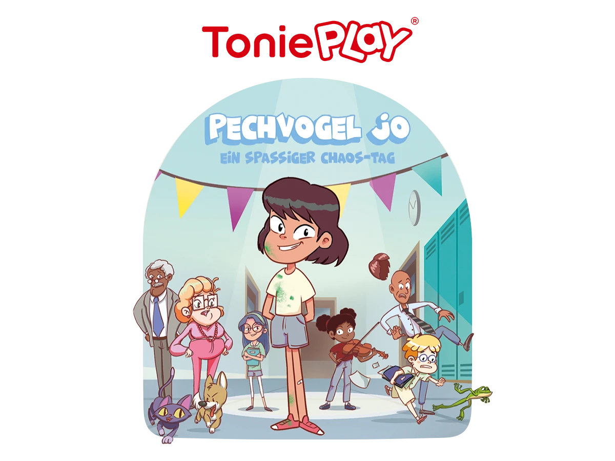 Tonies - Alemán Pechvogel Jo: Un Día Caótico Divertido - Tonieplay