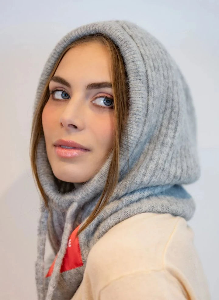 K'puche - Sudadera con capucha Khira Alpaca | Gris