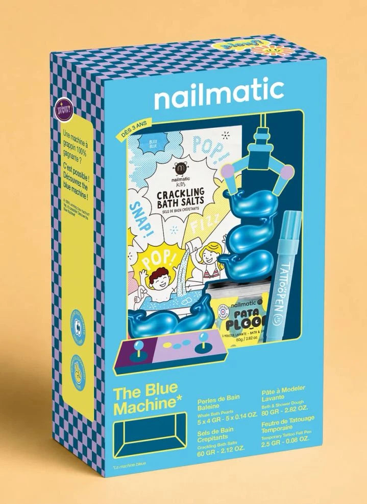 Nailmatic Kids - Set de Regalo Máquina de Colores | Azul