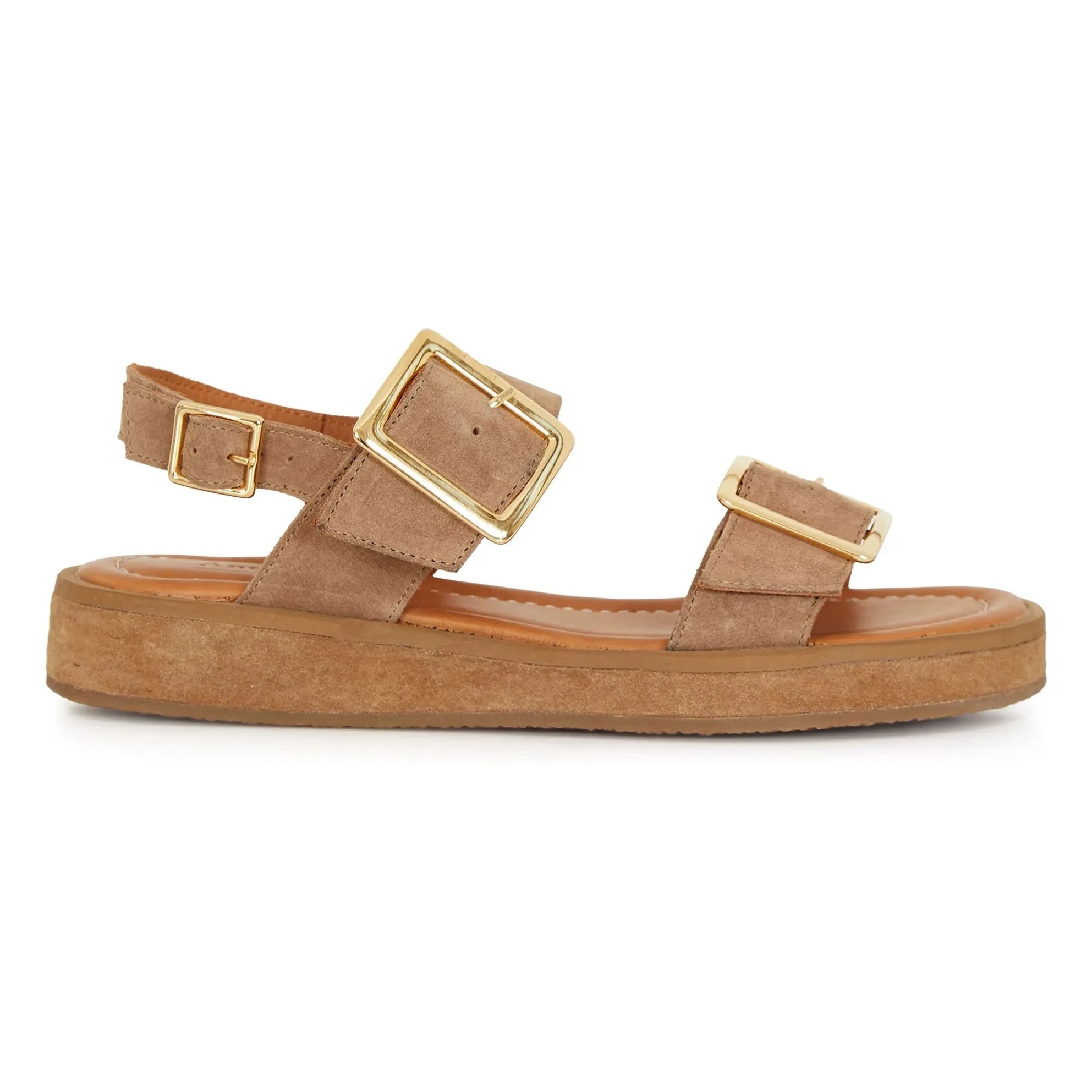 Anthology Paris - Sandalias de ante Ottawa | Natural
