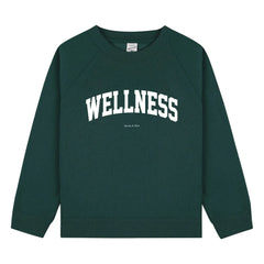 Sporty & Rich - Ivy Wellness Sweat | Verde oscuro