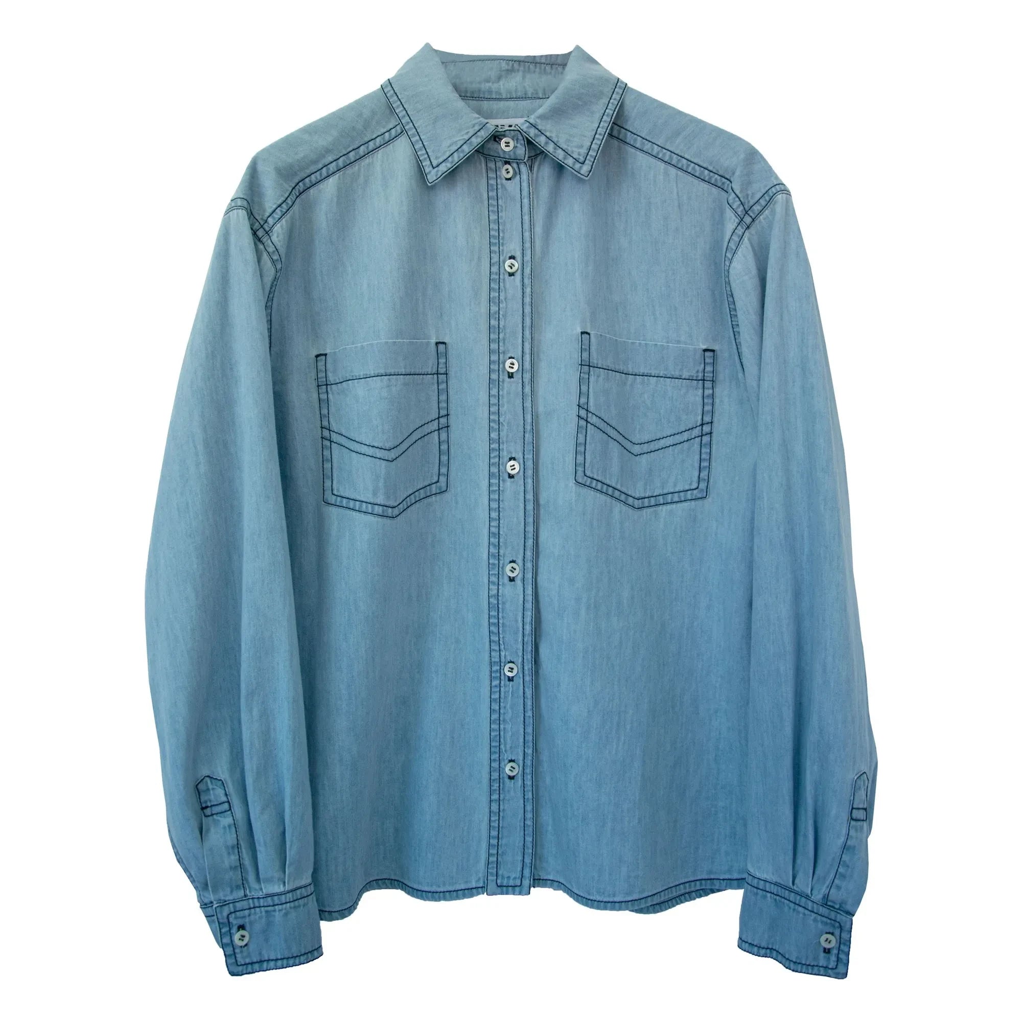 THEAVANT - Camisa de jean Love Light | Azul