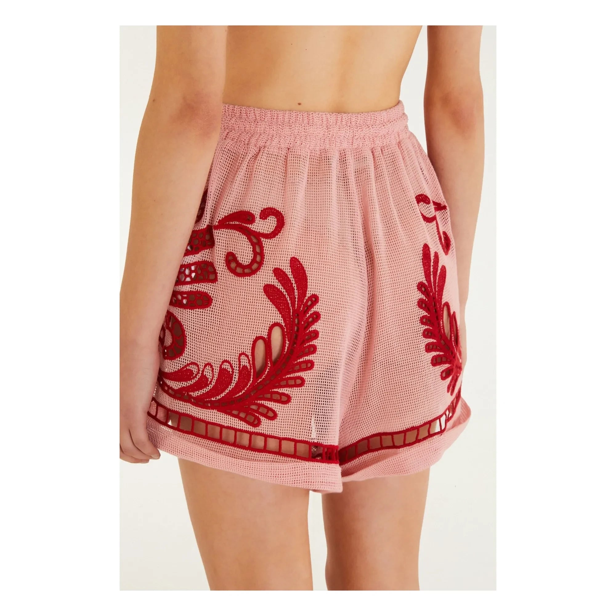 Farm Rio - Shorts arabescos | Rosa