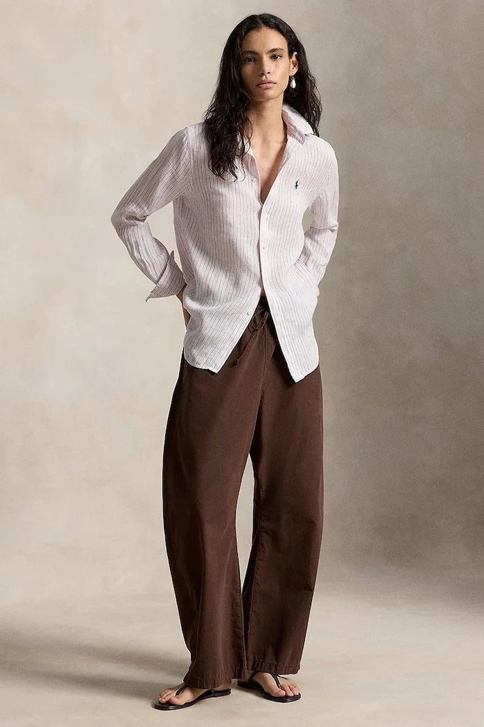Camisa de algodón para mujer Polo Ralph Lauren