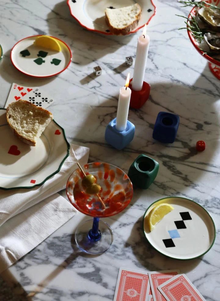&Klevering - Kalp ve Yonca Tabaklar - 2'li Set