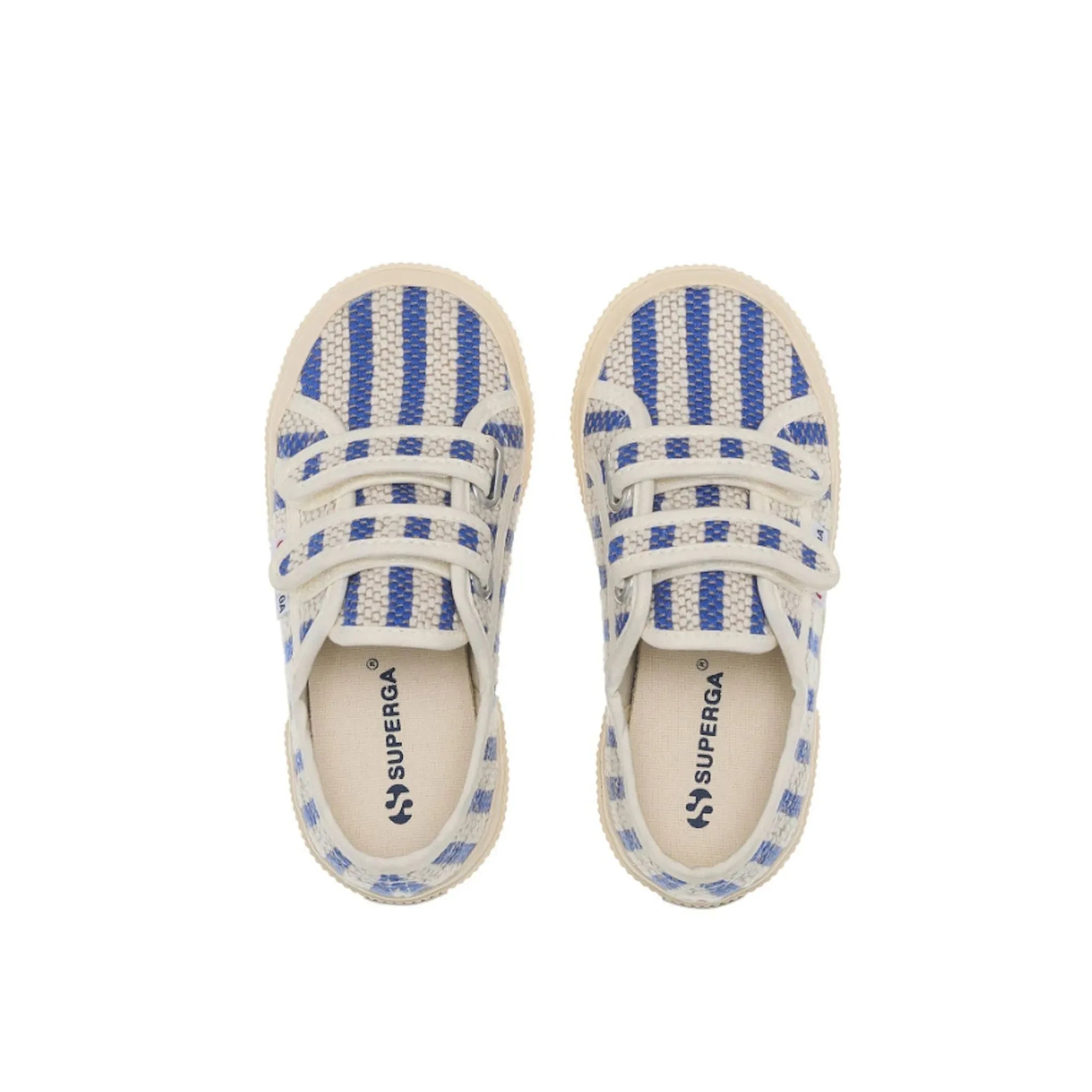 Superga - 2750 Zapatillas con cordones a rayas | Azul