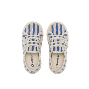 Superga - 2750 Zapatillas con cordones a rayas | Azul