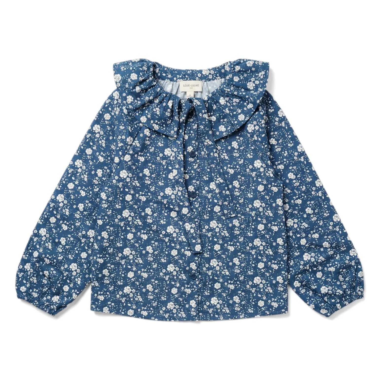 Louis Louise - Angele Fleurie Bluz | Lacivert