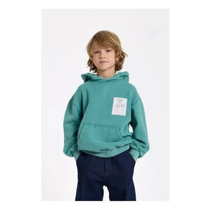 Finger in the nose - Sudadera de algodón orgánico Hope | Verde