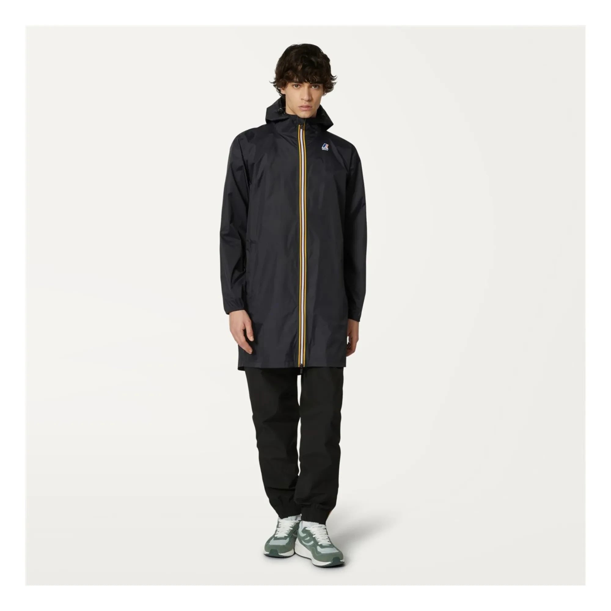 K-way - Le Vrai Effeil Cortavientos Impermeable - Colección Adulto | Negro