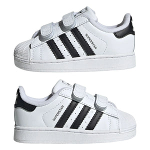 Adidas - Zapatillas deportivas Superstar II rayadas | Blancas