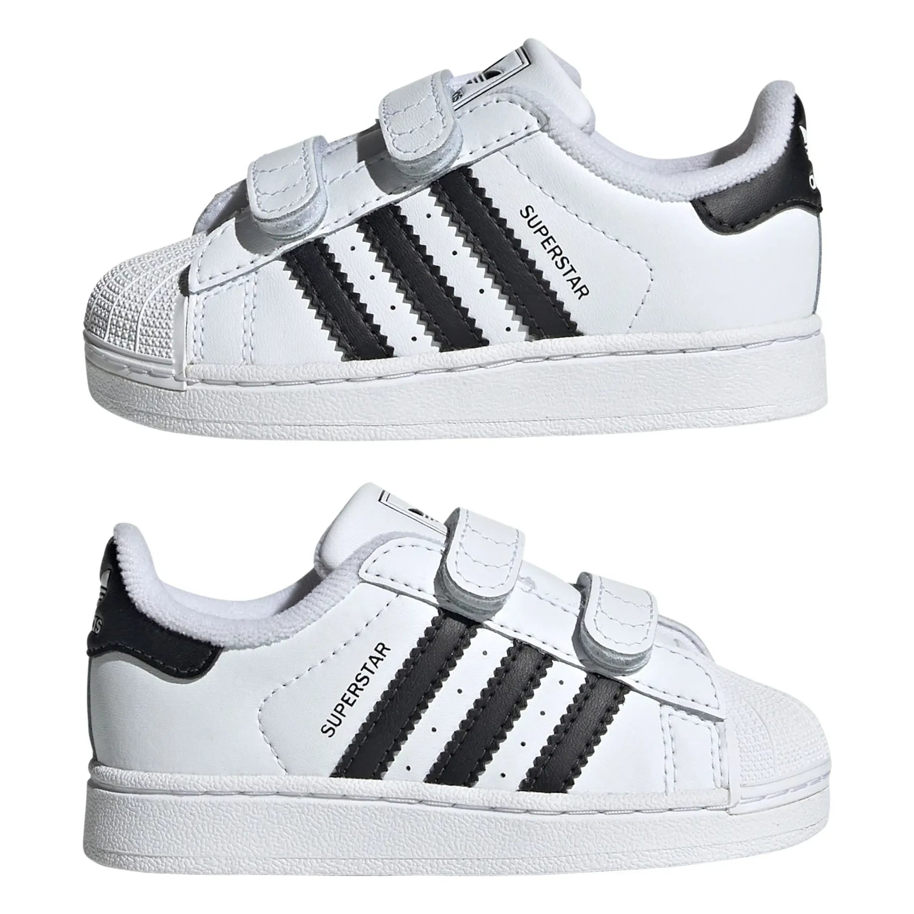 Adidas - Zapatillas deportivas Superstar II rayadas | Blancas