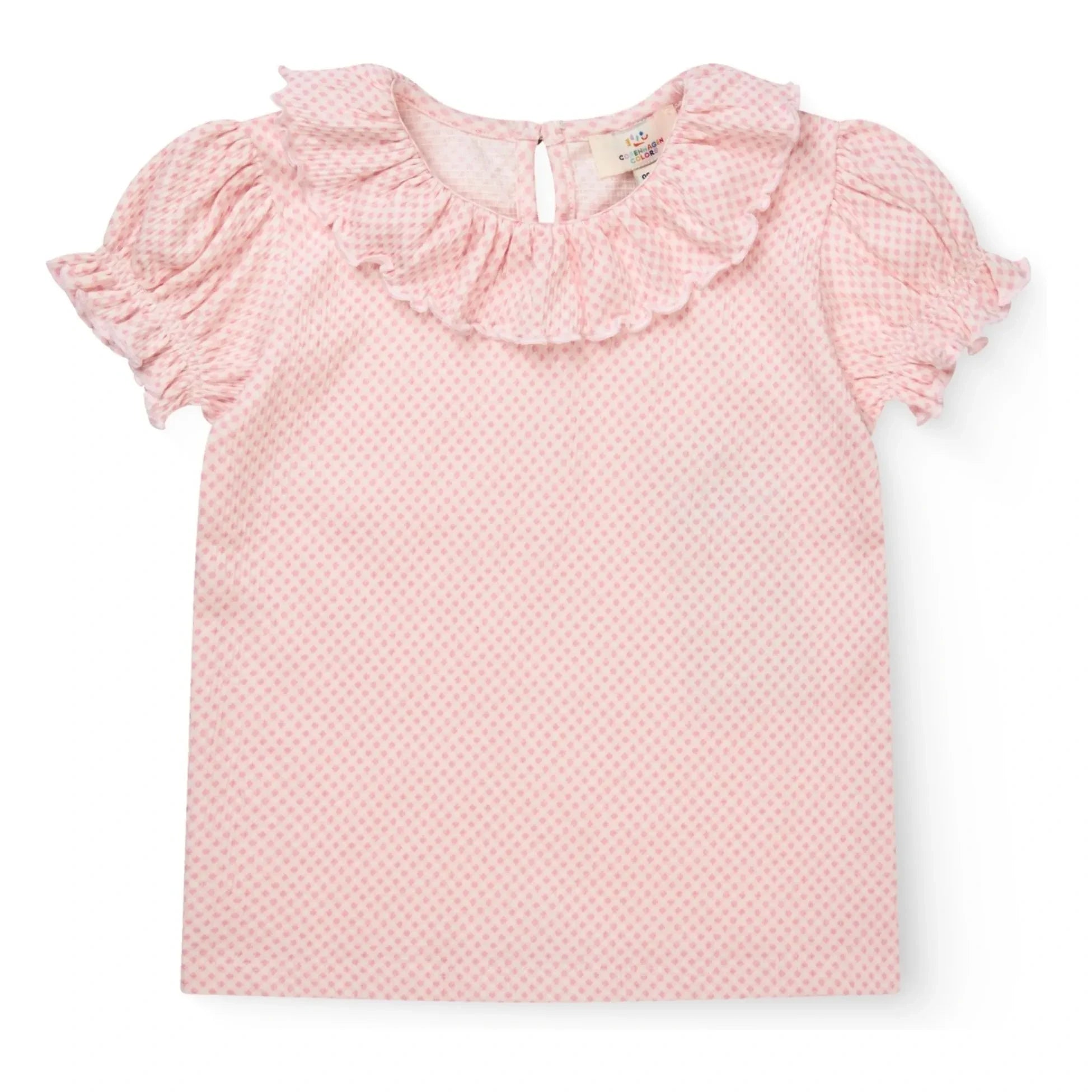 Copenhagen Colors - Blusa de algodón orgánico | Rosa