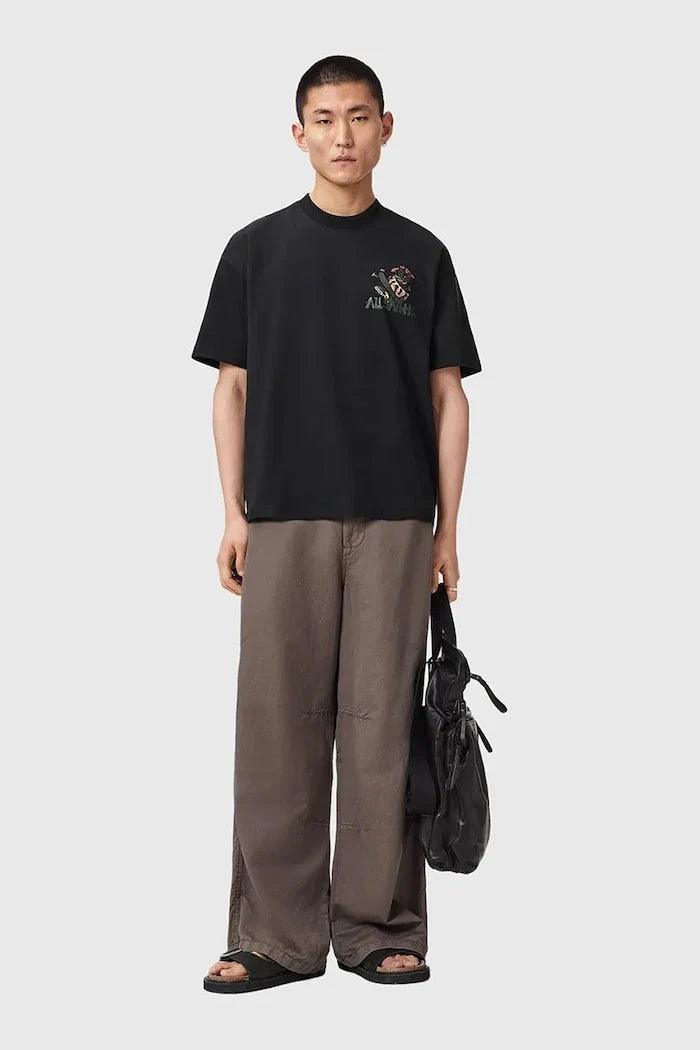 Camiseta Oversize de Algodón para Hombre AllSaints CACTI