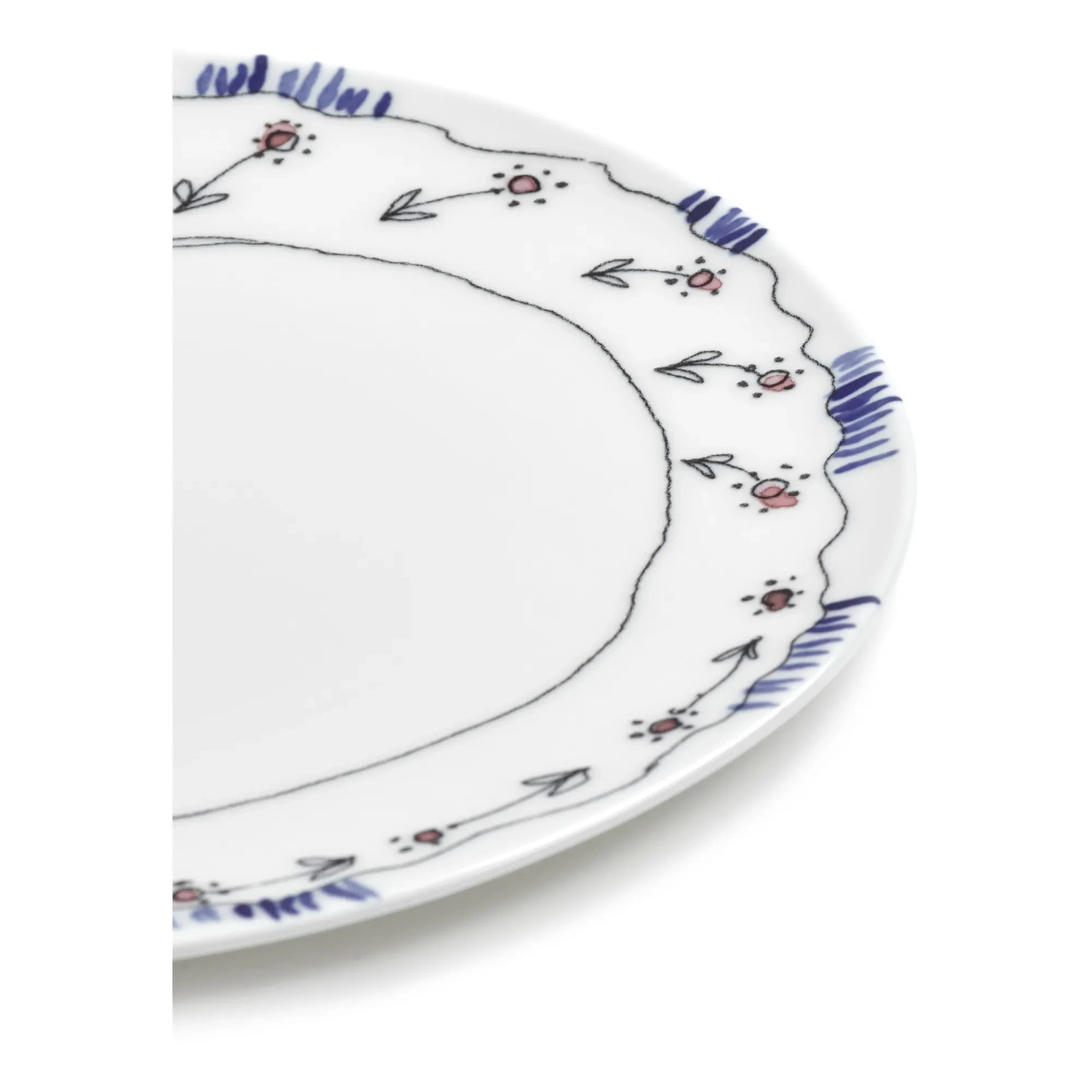 Serax - Platos Anemone, para Marni de Serax - Juego de 2 | Leche