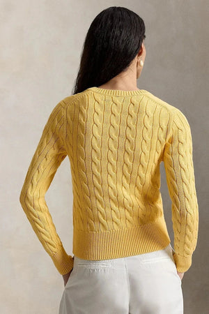 Polo Ralph Lauren chaleco de algodón para mujer COTTON-LSL-CRD