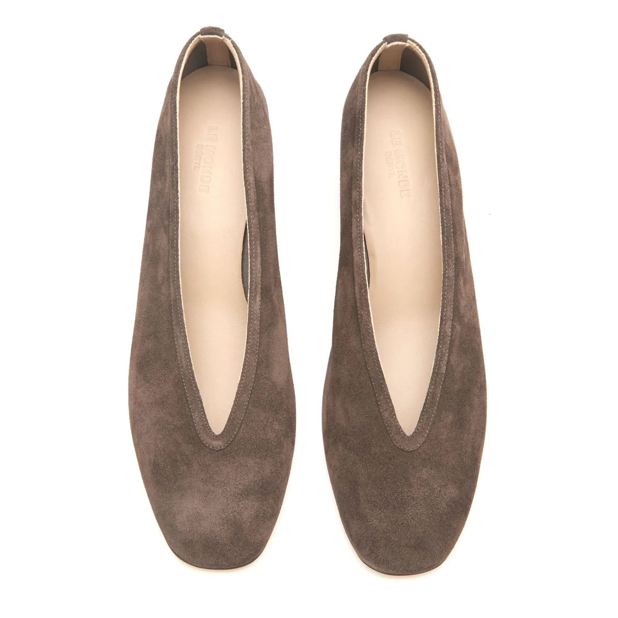 Le Monde Beryl - Zapatos de tacón Luna de ante | Marrón