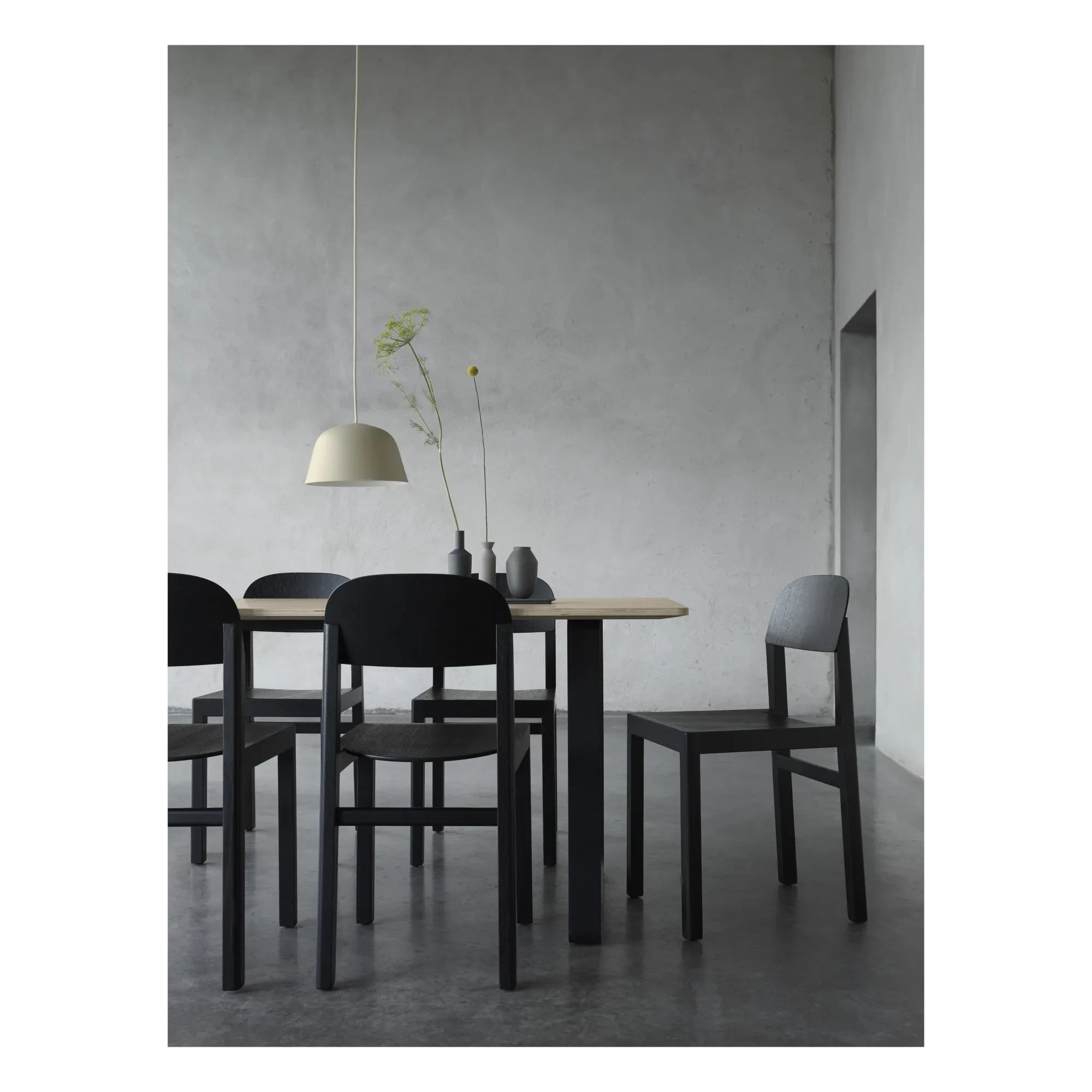 Muuto - Silla Atelier | Negra