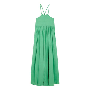 Leon & Harper - Vestido Romee de algodón orgánico | Verde agua